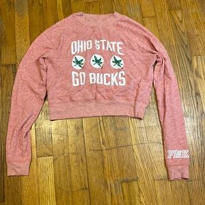 Cropped crew neck